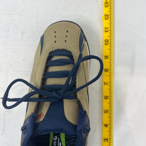 Gravis Nineteen Sneakers Men's 8.5 Brown Suede Navy Laces Skate Style VTG NIB - Picture 14 of 16